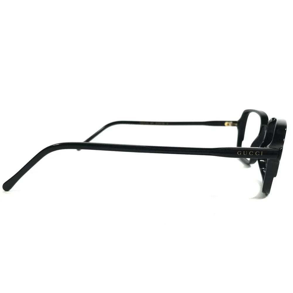 Gucci Eyeglasses Frames GG1211O 001 Shiny Black Rectangle Full Rim 51-19-145